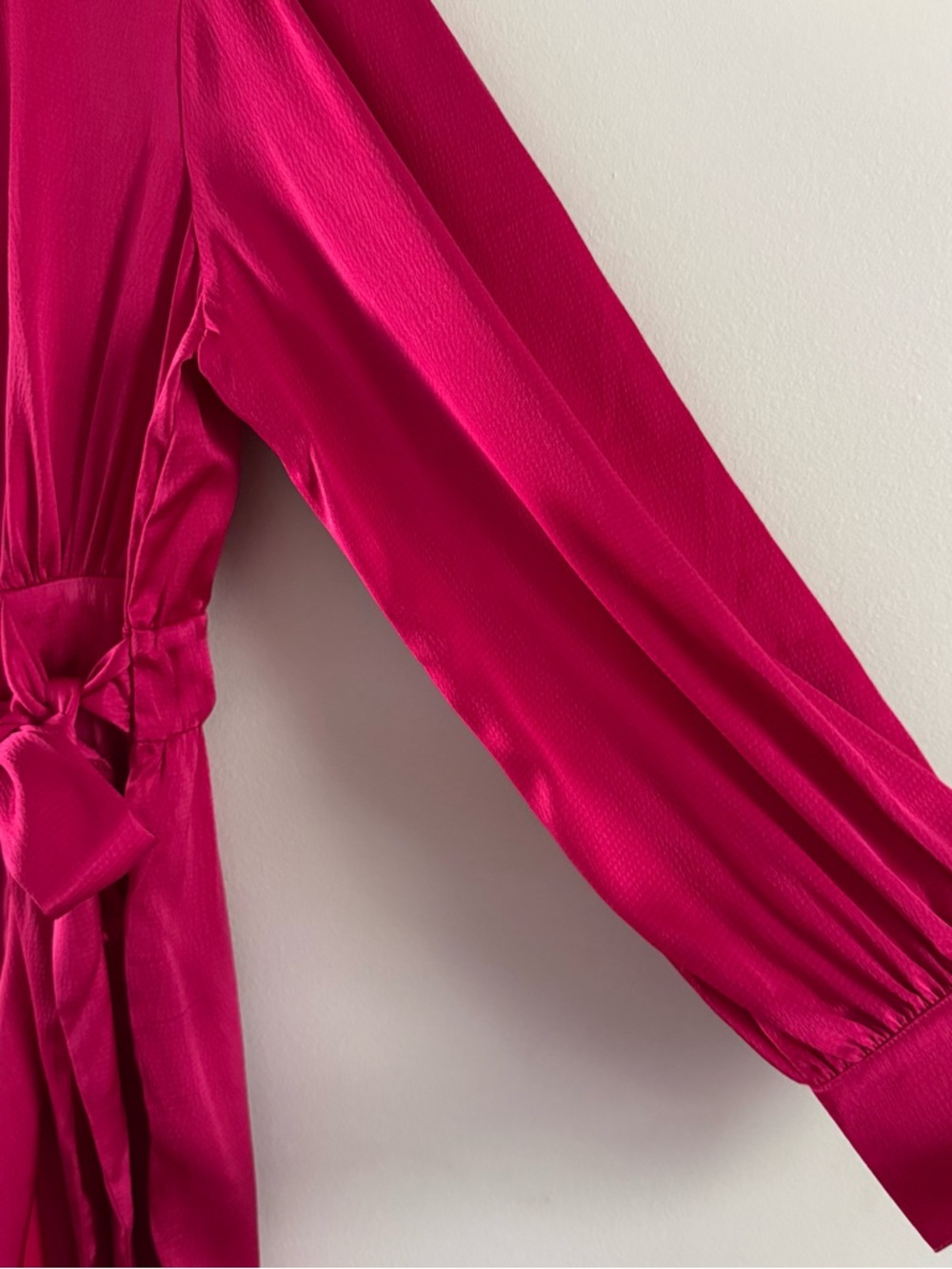 sofia by sofia vergara Magenta Wrap Midi Dress - Picture 6 of 12